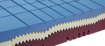 RELAXODY NEW - Memory foam mattress with removable cover by Manifattura Falomo - view 3
